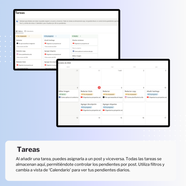Plantilla Notion para Community Manager - Imagen 4