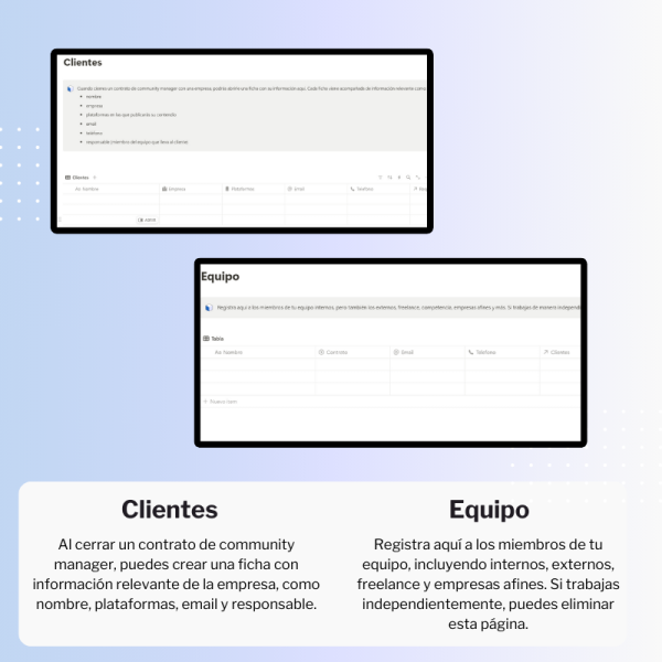 Plantilla Notion para Community Manager - Imagen 5